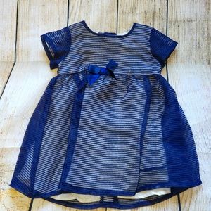 Blue infant dress
